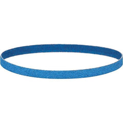 Dynabrade - 1-1/2" Wide x 30" OAL, 40 Grit, Zirconia Alumina Abrasive Belt - Zirconia Alumina, Coated, X Weighted Cloth Backing, Wet/Dry - Apex Tool & Supply