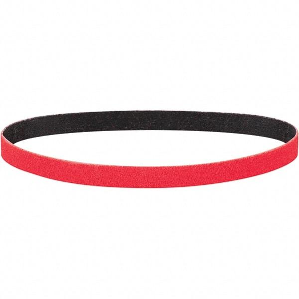 Dynabrade - 1" Wide x 18" OAL, 60 Grit, Ceramic Abrasive Belt - Ceramic, Coated, X Weighted Cloth Backing, Wet/Dry - Apex Tool & Supply