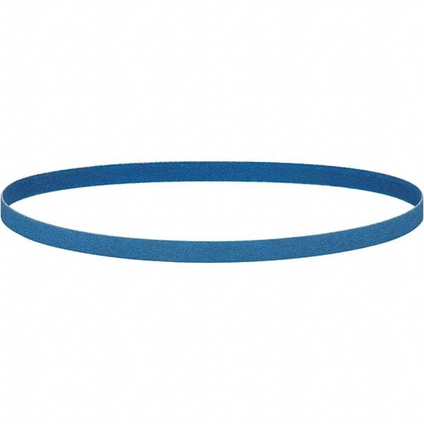 Dynabrade - 1" Wide x 24" OAL, 36 Grit, Ceramic Abrasive Belt - Ceramic, Coated, Y Weighted Cloth Backing, Wet/Dry - Apex Tool & Supply