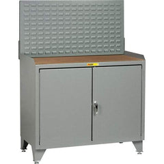 Little Giant - Stationary Workstations Type: Security Workstation Width (Inch): 48 - Apex Tool & Supply