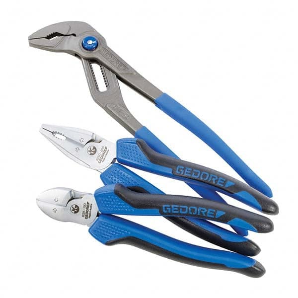 Gedore - Plier Sets Set Type: Assortment Number of Pieces: 3 - Apex Tool & Supply