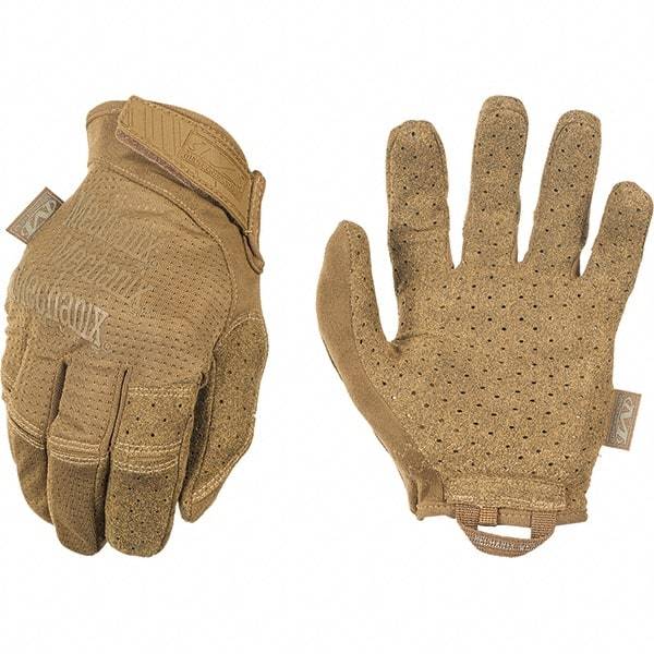 Mechanix Wear - Size M Work Gloves - For Work & Driver, Uncoated, Adjustable Closure Cuff, Full Fingered, Tan, Paired - Apex Tool & Supply