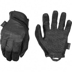 Mechanix Wear - Size L Work Gloves - For Work & Driver, Uncoated, Adjustable Closure Cuff, Full Fingered, Black, Paired - Apex Tool & Supply