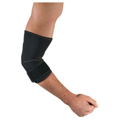 655 2 XL Black Elbow Sleeve W/ Strap - Apex Tool & Supply