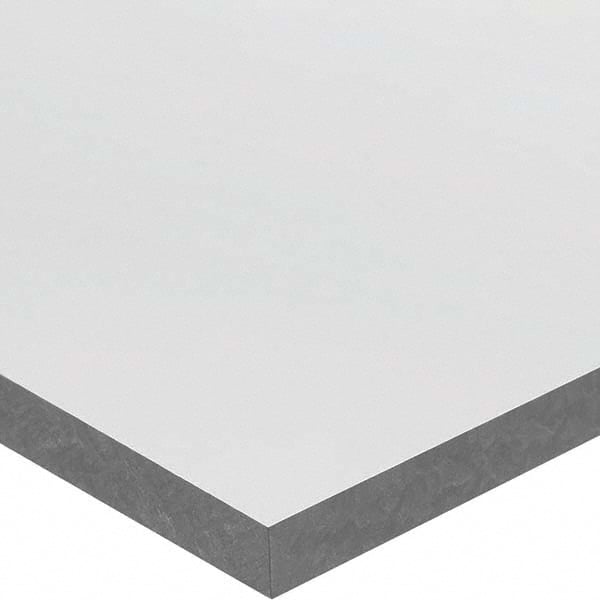 USA Sealing - 1' x 3" x 2" Dark Gray PVC Rectangular Bar - Apex Tool & Supply