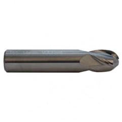 18mm TuffCut GP Stub Length 4 Fl Ball Nose Center Cutting End Mill - Apex Tool & Supply