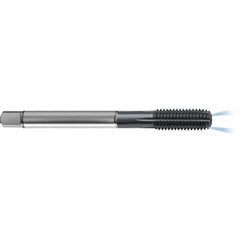 Guhring - M20x2.50 Metric 6HX D14/D15 Thread Limit Modified Bottoming Thread Forming Tap - High Speed Steel, TiCN Finish, 140mm OAL, Right Hand Thread, Series 1271 - Apex Tool & Supply