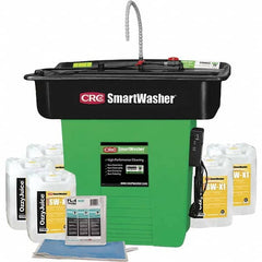 CRC - 25 Gal Free Standing Water-Based Mobile Parts Washer Kit - Apex Tool & Supply