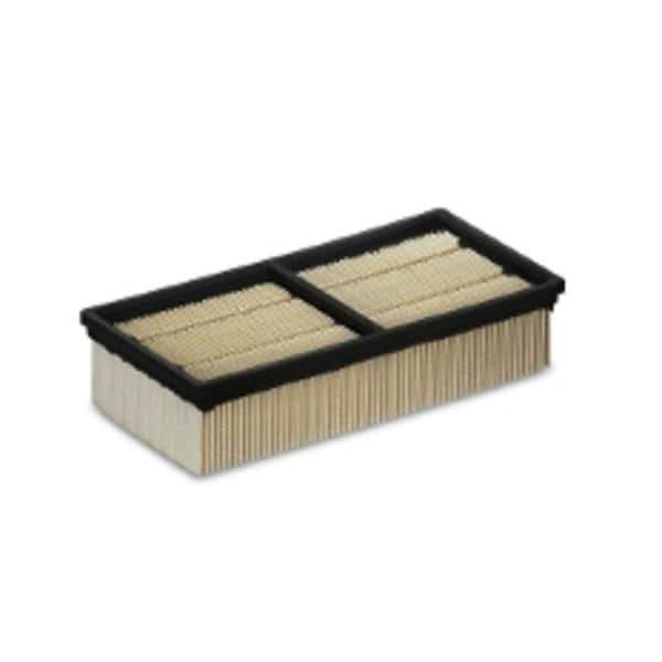 Karcher - Vacuum Cleaner Filters Vacuum Type: HEPA & Critical Vacuum Filter Type: Flat-Pleated Filter Cellulose - Apex Tool & Supply