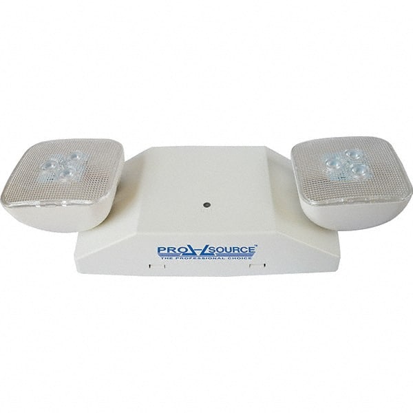 PRO-SOURCE - Emergency Lights Emergency Light Type: Emergency Lighting Unit Number of Heads: 2 - Apex Tool & Supply