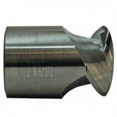 4mm TuffCut GP Stub Length 2 Fl Ball Nose TiN Coated Center Cutting End Mill - Apex Tool & Supply