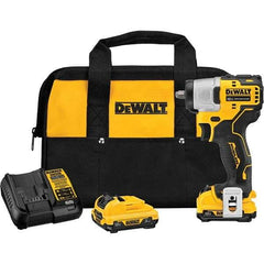 DeWALT - Cordless Impact Wrenches & Ratchets Voltage: 12.0 Drive Size (Inch): 3/8 - Apex Tool & Supply