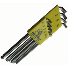 10PC STUBBY BALL END L-WRENCH SET - Apex Tool & Supply