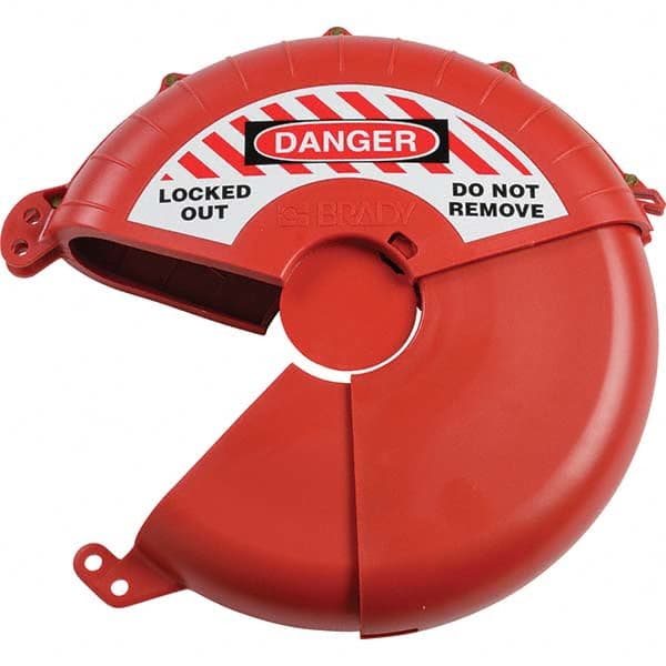 Brady - Pneumatic & Valve Lockouts Type: Gate Valve Lockout Maximum Valve Handle Size (Inch): 13 - Apex Tool & Supply