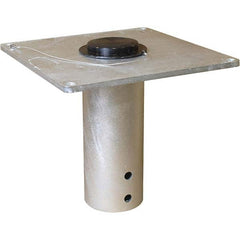 THERN - Davit Crane Bases Base Type: Wall Mount Base Finish/Coating: Stainless Steel - Apex Tool & Supply