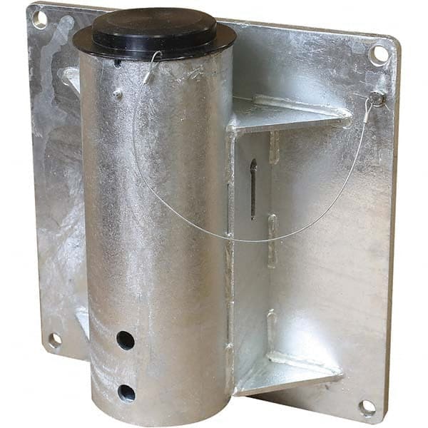 THERN - Davit Crane Bases Base Type: Flush Mount Base Finish/Coating: Stainless Steel - Apex Tool & Supply