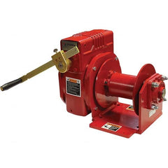 THERN - Winches Type: Worm Gear Hand Winch Line Pull Capacity (Lb.): 4,000 - Apex Tool & Supply