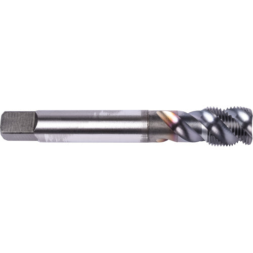 M24 3.00 MM 4 Flute Union Butterfield HSS-PM TiCN Applix M Machine Tap Spiral Flute 50 DIN/ANSI E-code # 1677APM24X3.0 - Exact Industrial Supply