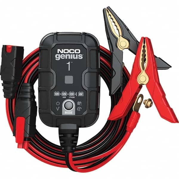 Noco - Automotive Battery Chargers & Jump Starters Type: Automatic Charger/Maintainer Amperage Rating: 1.0 - Apex Tool & Supply