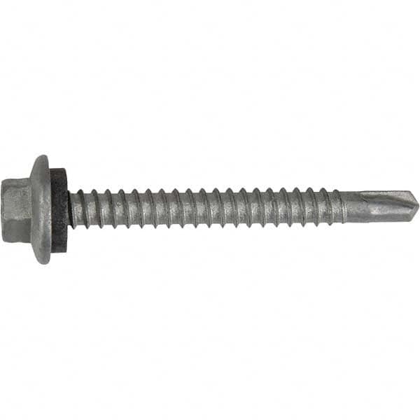 DeWALT Anchors & Fasteners - #12-14, Hex Washer Head, Hex Drive, 3/4" Length Under Head, #3 Point, Self Drilling Screw - Apex Tool & Supply