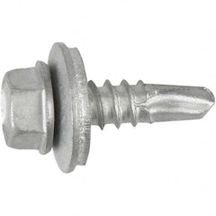 DeWALT Anchors & Fasteners - 1/4, Hex Washer Head, Hex Drive, 1-1/4" Length Under Head, #3 Point, Self Drilling Screw - Apex Tool & Supply