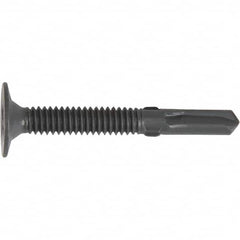 DeWALT Anchors & Fasteners - #10-24, Wafer Head, Phillips Drive, 1-3/4" Length Under Head, #4 Point, Self Drilling Screw - Apex Tool & Supply
