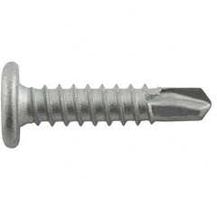 DeWALT Anchors & Fasteners - #12-14, Pancake Head, Phillips Drive, 1" Length Under Head, #3 Point, Self Drilling Screw - Apex Tool & Supply