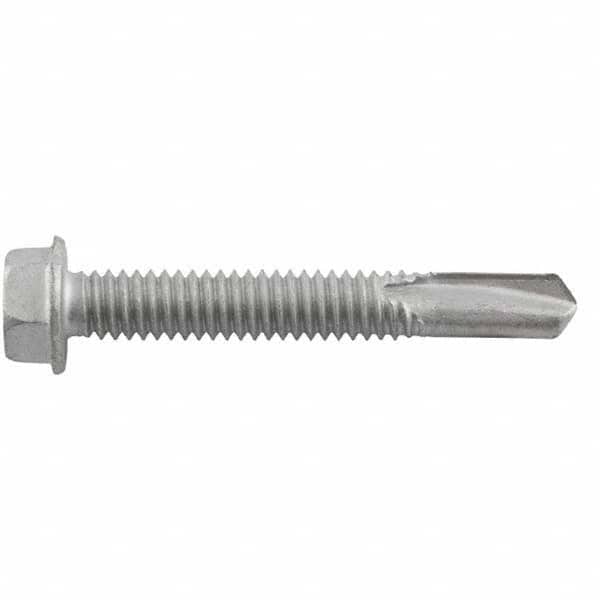 DeWALT Anchors & Fasteners - #10-16, Hex Washer Head, Hex Drive, 3/4" Length Under Head, #1 Point, Self Drilling Screw - Apex Tool & Supply