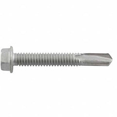 DeWALT Anchors & Fasteners - #10-16, Hex Washer Head, Hex Drive, 3/4" Length Under Head, #1 Point, Self Drilling Screw - Apex Tool & Supply