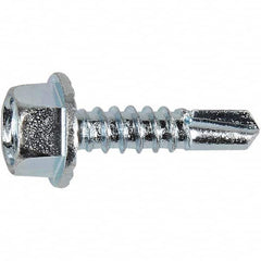 DeWALT Anchors & Fasteners - #10-16, Hex Washer Head, Hex Drive, 3/4" Length Under Head, #3 Point, Self Drilling Screw - Apex Tool & Supply