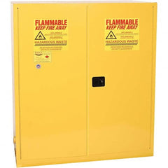 Eagle - Safety Cabinets Hazardous Chemical Type: Corrosive Chemicals Color: Yellow - Apex Tool & Supply