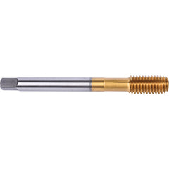 ‎3/4″- 10 Union Butterfield HSS-PM TiN/Top Applix UNC UNC Machine Forming Tap Fluteless DIN/ANSI E-code # 1681AP3/4X10 - Exact Industrial Supply