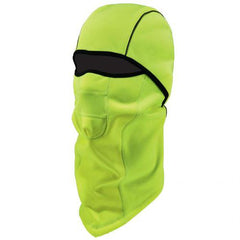 6823HV Lime Hinged Balaclava Wind-Proof - Apex Tool & Supply