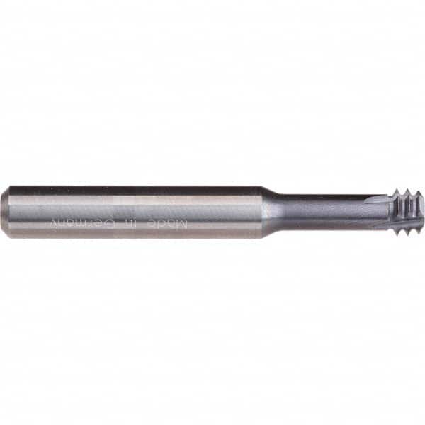 Emuge - Helical Flute Thread Mills Threads Per Inch: 16 Material: Carbide - Apex Tool & Supply