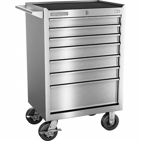 Champion Tool Storage - Tool Storage Combos & Systems Type: Wheeled Tool Cabinet Drawers Range: 5 - 9 Drawers - Apex Tool & Supply