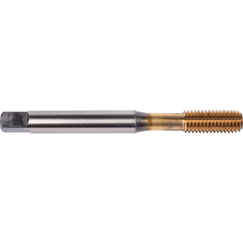 M6 1.00 MM Union Butterfield HSS-PM TiN/Top Applix M M Machine Forming Tap Fluteless DIN/ANSI E-code # 1687APM6X1.0 - Exact Industrial Supply