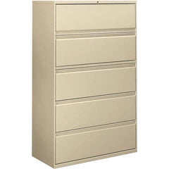 ALERA - File Cabinets & Accessories Type: Lateral Files Number of Drawers: 5 - Apex Tool & Supply