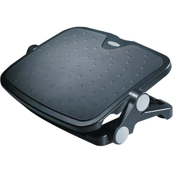 ALERA - Foot Rests Position Type: Adjustable Footrest Color: Black - Apex Tool & Supply