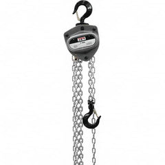 Jet - 4,000 Lb Capacity, 40' Lift Height, Manual Chain Hoist - Apex Tool & Supply