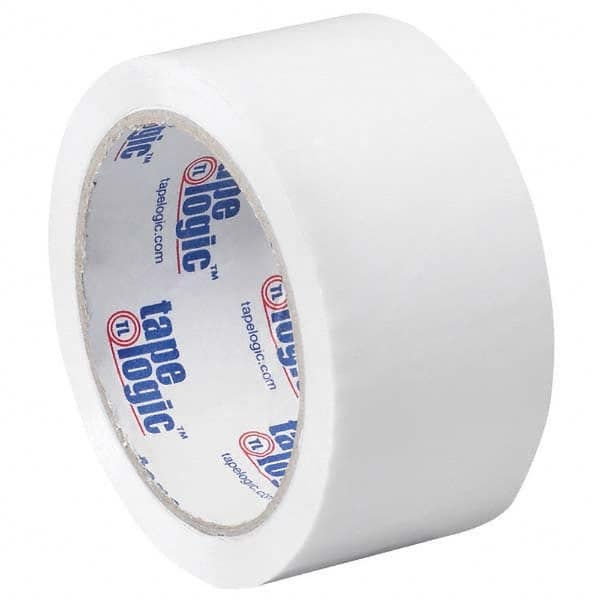 Tape Logic - Pack of (18) 55 Yd Rolls 2" White Box Sealing & Label Protection Tape - Apex Tool & Supply