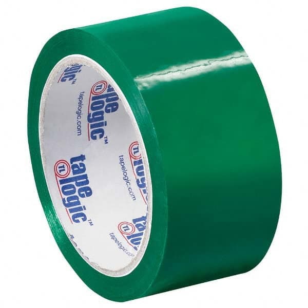 Tape Logic - Pack of (18) 55 Yd Rolls 2" Green Box Sealing & Label Protection Tape - Apex Tool & Supply