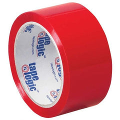 Tape Logic - Pack of (18) 55 Yd Rolls 2" Red Box Sealing & Label Protection Tape - Apex Tool & Supply