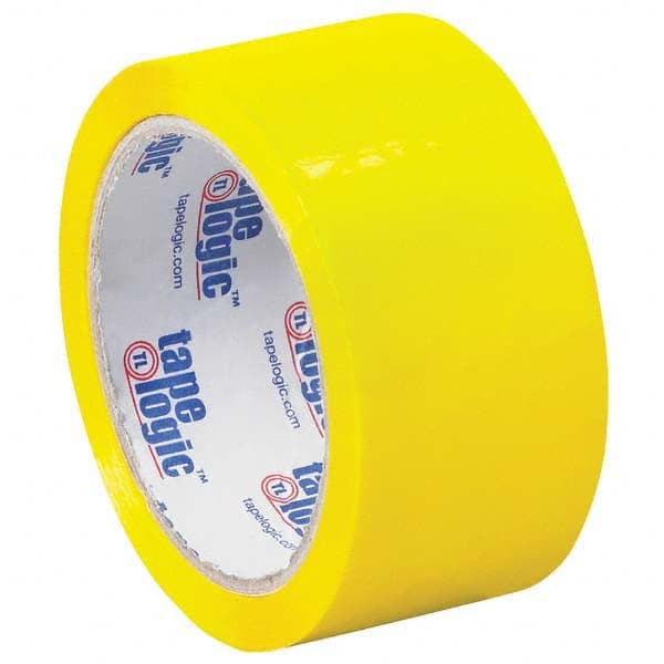 Tape Logic - Pack of (6) 55 Yd Rolls 2" Yellow Box Sealing & Label Protection Tape - Apex Tool & Supply