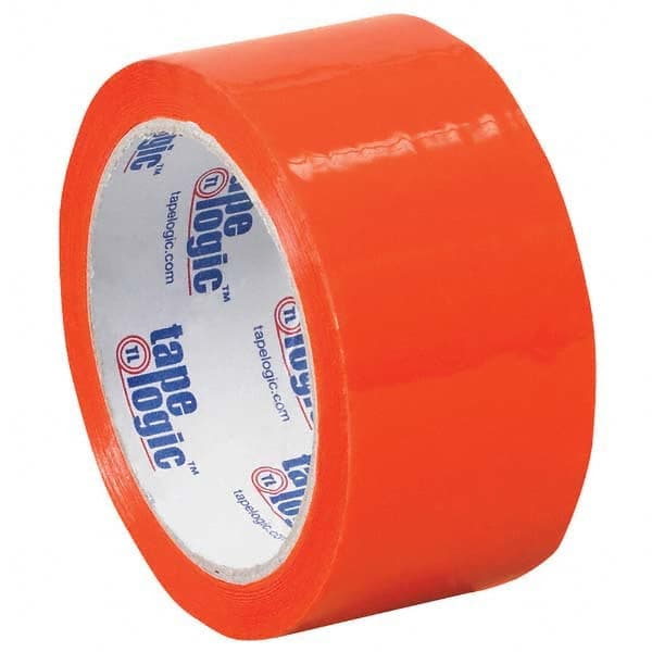 Tape Logic - Pack of (6) 55 Yd Rolls 2" Orange Box Sealing & Label Protection Tape - Apex Tool & Supply