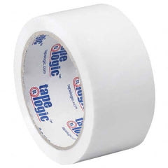 Tape Logic - Pack of (6) 55 Yd Rolls 2" White Box Sealing & Label Protection Tape - Apex Tool & Supply
