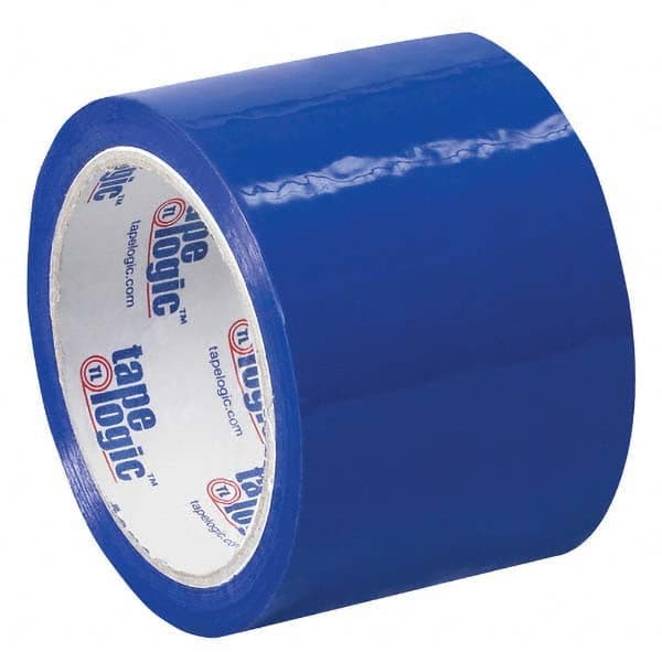 Tape Logic - Pack of (6) 55 Yd Rolls 3" Blue Box Sealing & Label Protection Tape - Apex Tool & Supply