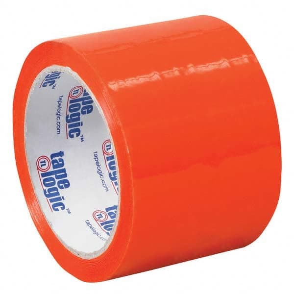 Tape Logic - Pack of (6) 55 Yd Rolls 3" Orange Box Sealing & Label Protection Tape - Apex Tool & Supply