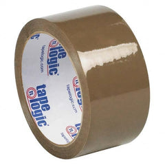 Tape Logic - Pack of (6), 2" x 55 Yd Rolls of Tan Box Sealing & Label Protection Tape - Apex Tool & Supply