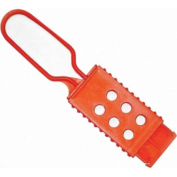 Brady - Lockout Hasps Hasp Type: Snap-On Jaw Type: Single Jaw - Apex Tool & Supply