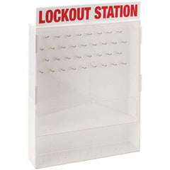 Brady - Empty Polystyrene Lockout Device Station - Apex Tool & Supply